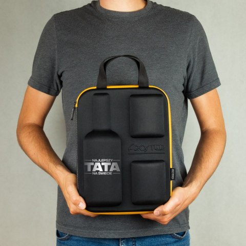 Froster Etui na whisky ze szklankami Froster dla Taty -prezent Dzień Ojca -urodziny