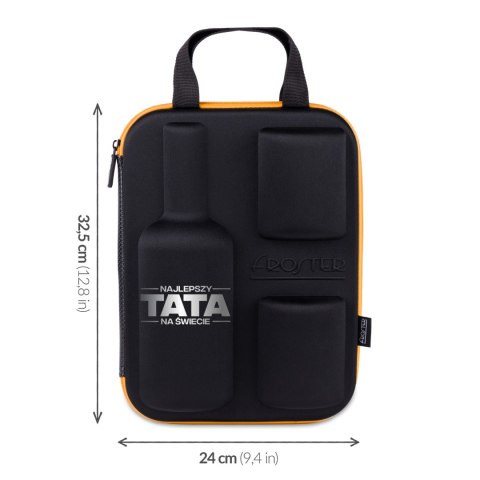 Froster Etui na whisky ze szklankami Froster dla Taty -prezent Dzień Ojca -urodziny