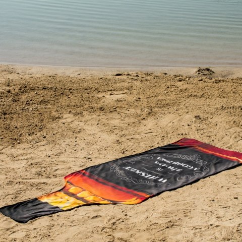 Froster Ręcznik Butelka PLAŻOWY kąpielowy na plażę basen