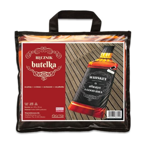 Froster Ręcznik Butelka PLAŻOWY kąpielowy na plażę basen