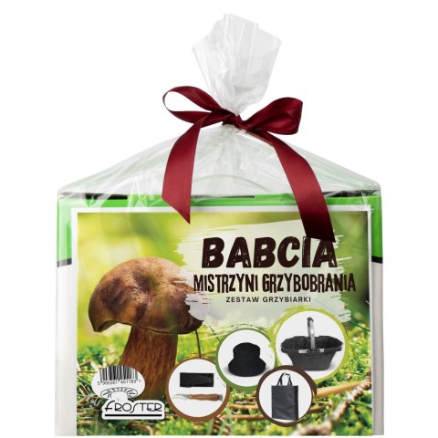 Froster Zestaw Niezbędnik Grzybiarki dla Babci - Prezent na Dzień Babci - imieniny