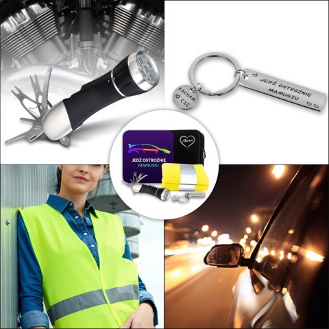 Froster Zestaw Prezentowy dla Mamy - Jedź ostrożnie Mamusiu - prezent dla kierowcy