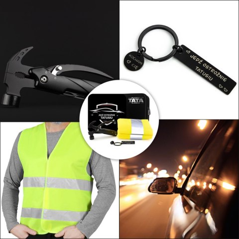 Froster Zestaw Prezentowy dla Taty - Jedź ostrożnie Tatusiu - bezpieczny kierowca