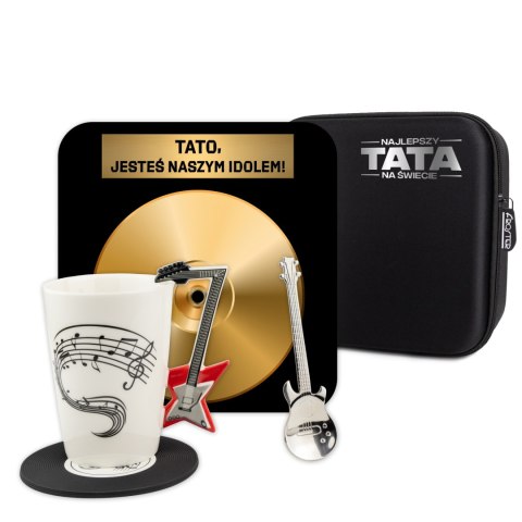 Froster Zestaw Prezentowy dla Taty - Tata Idol - prezent dla Taty miłośnika muzyki