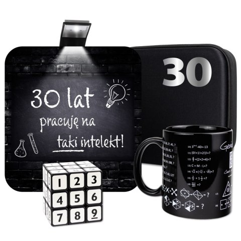 Froster Zestaw Prezentowy na 30 urodziny Geniusza - prezent dla mądrego 30 latka