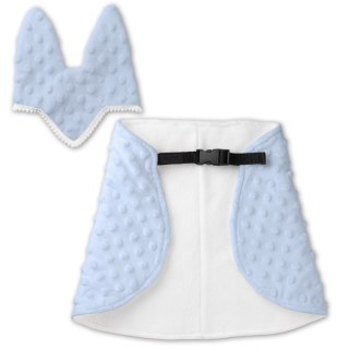 Skippi Derka i nauszniki Skippi dla Hobby Horse - błękitny - uniwersalny rozmiar