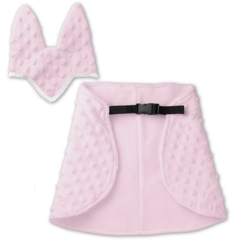 Skippi Derka i nauszniki Skippi dla Hobby Horse - różowa - uniwersalny rozmiar