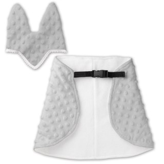 Skippi Derka i nauszniki Skippi dla Hobby Horse - szara - uniwersalny rozmiar