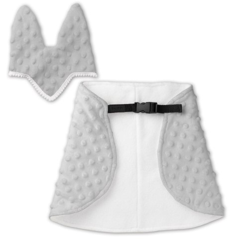 Skippi Derka i nauszniki Skippi dla Hobby Horse - szara - uniwersalny rozmiar