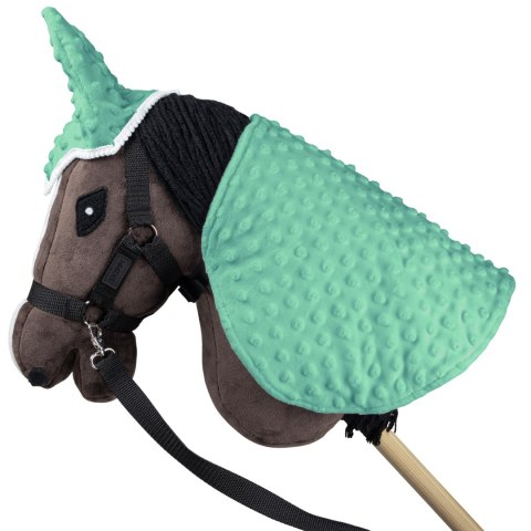Skippi Derka i nauszniki Skippi dla Hobby Horse - zielona - pastelowa