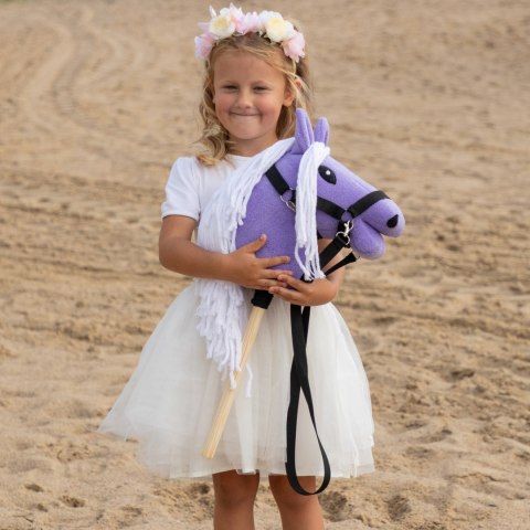 Skippi Hobby Horse Skippi A5 - lawendowy fioletowy - prezent dla dziewczynki