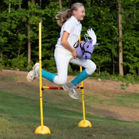 Skippi Hobby Horse Skippi A5 - lawendowy fioletowy - prezent dla dziewczynki