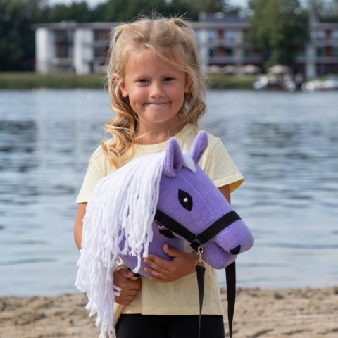 Skippi Hobby Horse Skippi A5 - lawendowy fioletowy - prezent dla dziewczynki