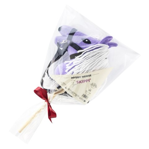 Skippi Hobby Horse Skippi A5 - lawendowy fioletowy - prezent dla dziewczynki