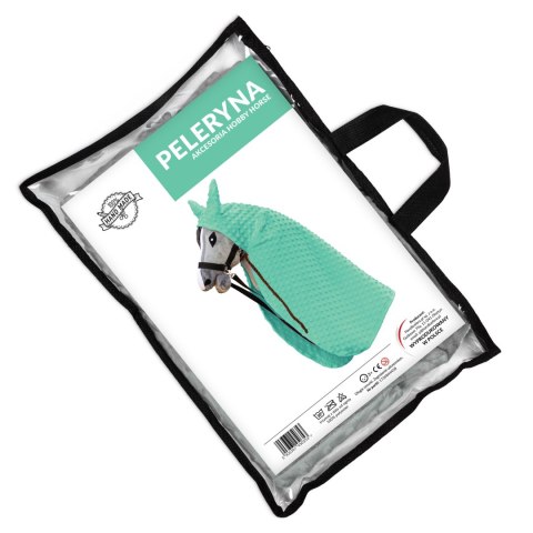 Skippi Peleryna Skippi dla Hobby Horse - miętowa - prezent na dzień dziecka