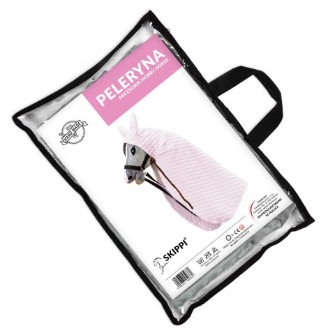 Skippi Peleryna Skippi dla Hobby Horse - różowa - prezent dla dziewczynki