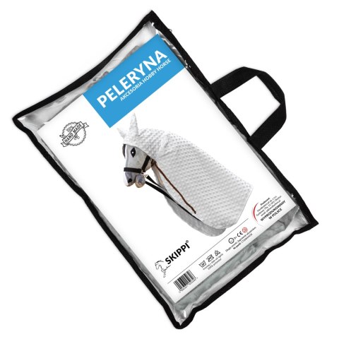 Skippi Peleryna Skippi dla Hobby Horse - szara - prezent na dzień dziecka