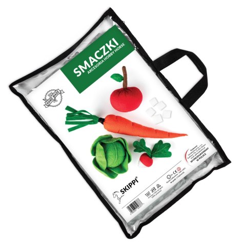 Skippi Pluszowe warzywa owoce marchew jabłko cukier dla Hobby Horse - Skippi