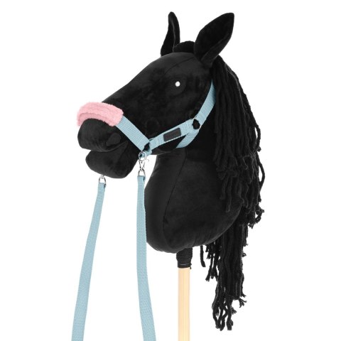 Skippi Skippi Kantar dla Hobby Horse - wodze, 2 wymienne futerka - błękitny