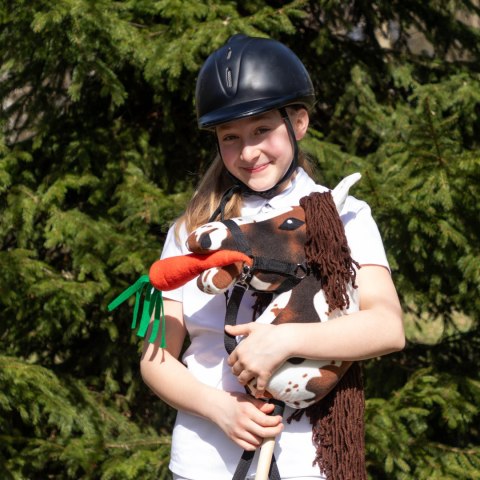 Skippi Zestaw Skippi - Hobby Horse Gniado - srokaty i przeszkoda do skakania 135 cm