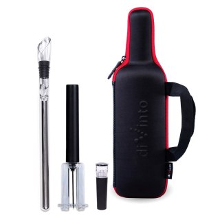 DiVinto Zestaw do wina w etui butelka na prezent otwieracz