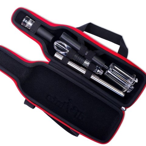 DiVinto Zestaw do wina w etui butelka na prezent otwieracz