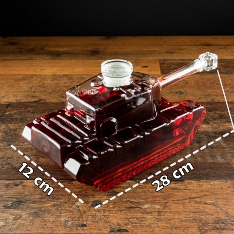 Froster Czołg karafka do wódki 1l prezent dla żołnierza