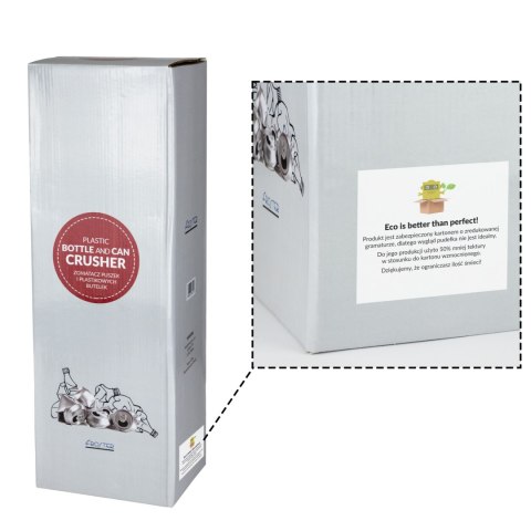 Froster Gigantyczny Zgniatacz Butelek Kartonów Eko Gadżet