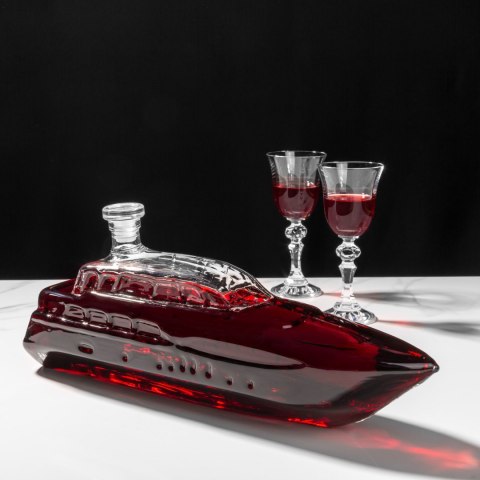 Froster Karafka Jacht do whisky 1L - prezent na urodziny - prezent dla faceta