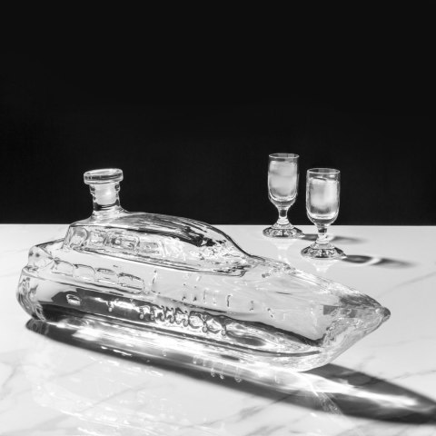 Froster Karafka Jacht do whisky 1L - prezent na urodziny - prezent dla faceta