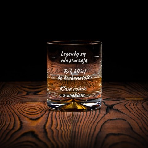 Froster Urodzinowa szklanka do whisky - prezent dla chłopaka na 18 urodziny