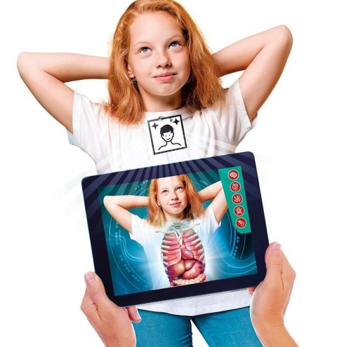 Naukowa Zabawa Super Anatomia Język Polski Clementoni 50919 Naukowa Zabawa Super Anatomia Język Polski Clementoni 50919