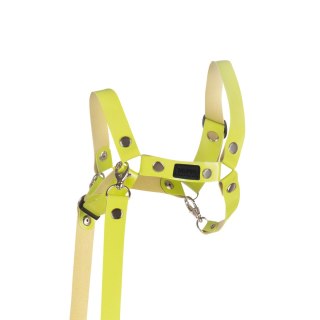 Skippi Skippi Kantar dla Hobby Horse - wodze, ekoskóra - jasny zielony