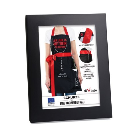 DiVinto Fartuszek dla gotującej kobiety (DE)
