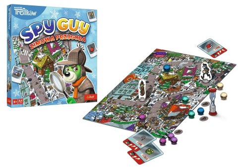 Gra planszowa Spy Guy Zimowa Przygoda Rodzina Treflików Trefl 02516 Gra planszowa Spy Guy Zimowa Przygoda Rodzina Treflików Trefl 02516