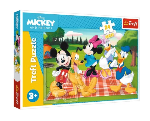 Puzzle - 24 Maxi - Ulubiona Myszka Miki - Disney Myszka Miki i Przyjaciele - Trefl 14380 Puzzle - 24 Maxi - Ulubiona Myszka Miki - Disney Myszka Miki i Przyjaciele - Trefl 14380