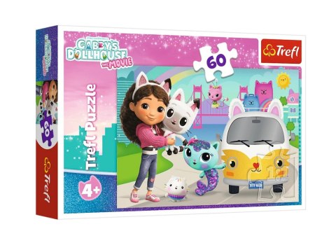 Puzzle - 60 - Gabi i kocie przygody - Koci Domek Gabi Film - Trefl 17415 Puzzle - 60 - Gabi i kocie przygody - Koci Domek Gabi Film - Trefl 17415