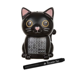 Froster Skarbonka wykreślana Kotek - uczy oszczedzania motywuje - wyzwanie cel 1000