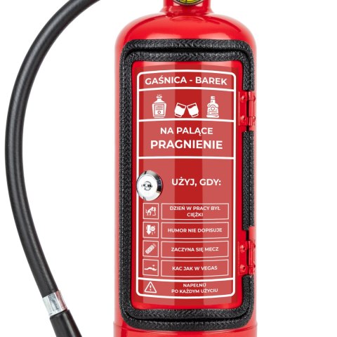 Gaśnica Mini Barek - Na palące pragnienie - schowek na alkohol, butelkę