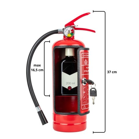 Gaśnica Mini Barek - Na palące pragnienie - schowek na alkohol, butelkę