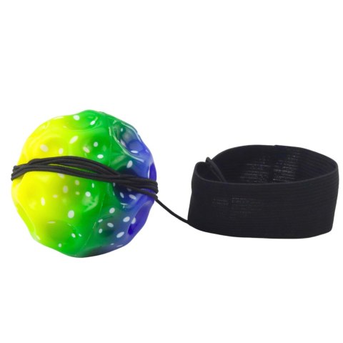 Piłeczka Księżycowa Na Gumce Do Ćwiczeń Zręczności Wgłębienia 6,5 cm