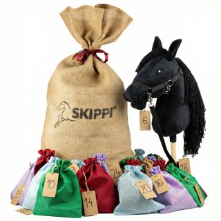 Skippi Kalendarz Adwentowy Hobby Horse - The Best of Skippi - z czarnym koniem