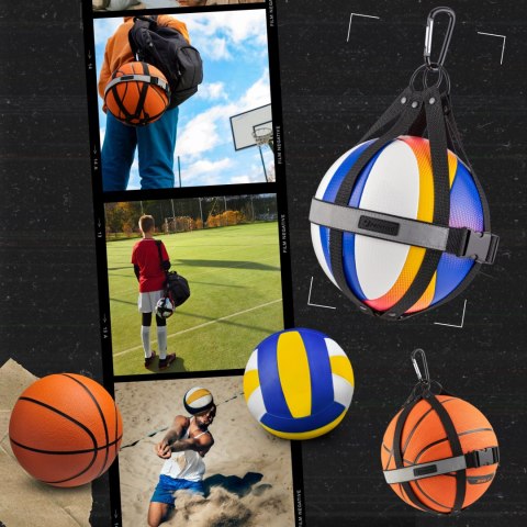 Sprintigo Uchwyt na piłkę Sprintigo - czarny - prezent dla młodego piłkarza