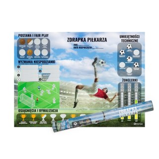 Sprintigo Zdrapka Piłkarza Sprintigo - piłkarski prezent pod choinkę dla chłopca