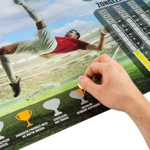 Sprintigo Zdrapka Piłkarza Sprintigo - piłkarski prezent pod choinkę dla chłopca