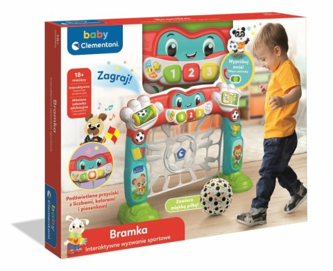 Interaktywna Bramka Piłkarska Język Polski Clementoni 50926