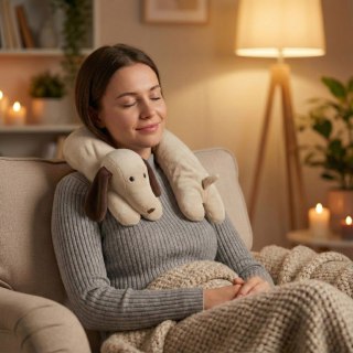 Sensonis Sensonis Przytulanka Obciążeniowa Pies - regulacja wagi, funkcja grzania