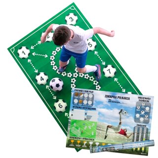 Sprintigo Mata piłkarska Sprintigo ProMat XXL 180x120 i Zdrapka Piłkarza - zestaw