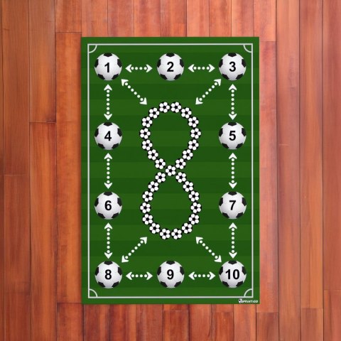 Sprintigo Mata piłkarska Sprintigo ProMat XXL 180x120 i Zdrapka Piłkarza - zestaw