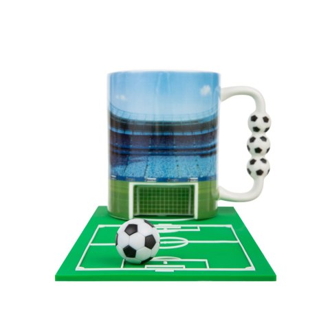 Sprintigo Piłkarski kubek z bramką Sprintigo - prezent dla chłopaka, piłkarza, kibica